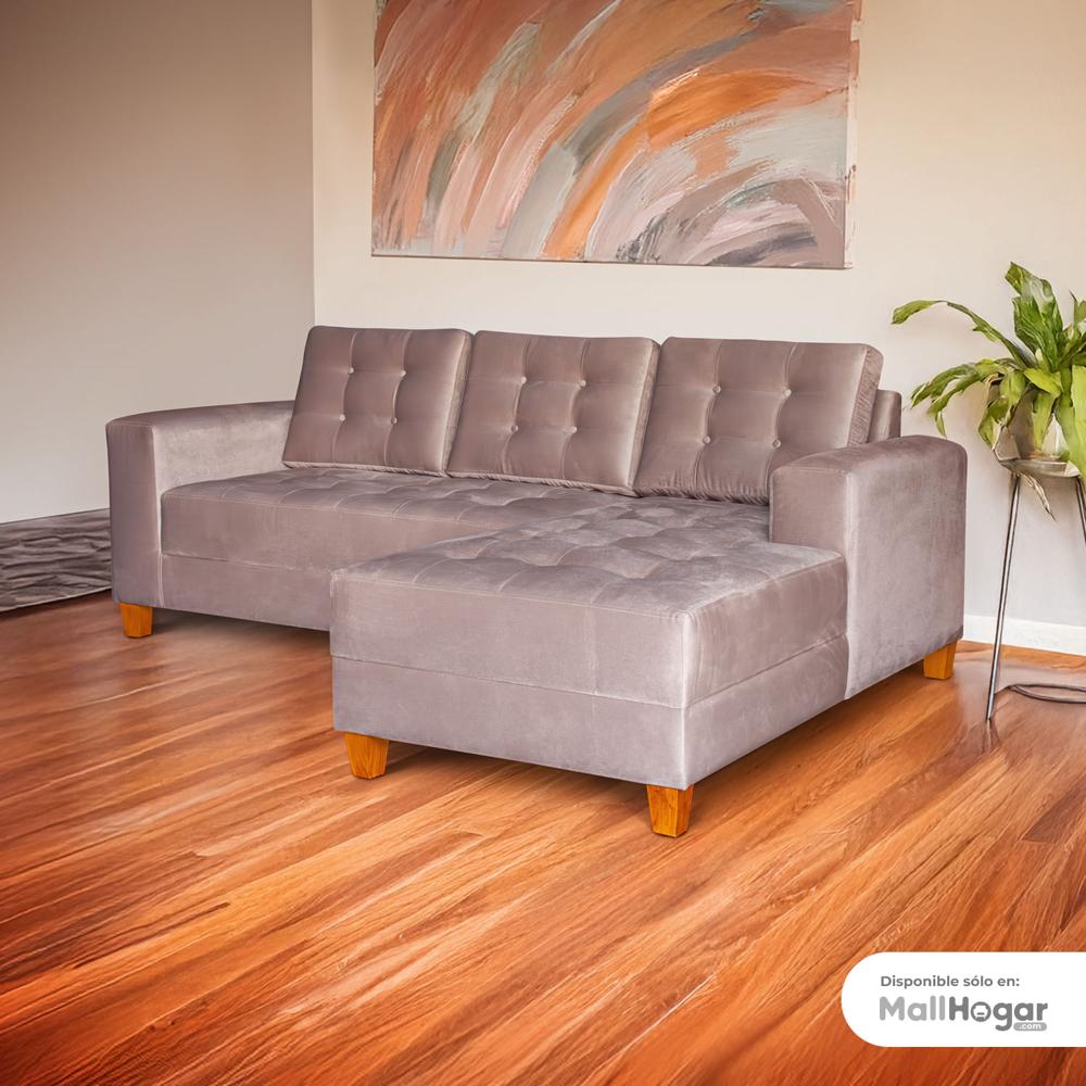 Seccional Siena Derecho Beige Oscuro