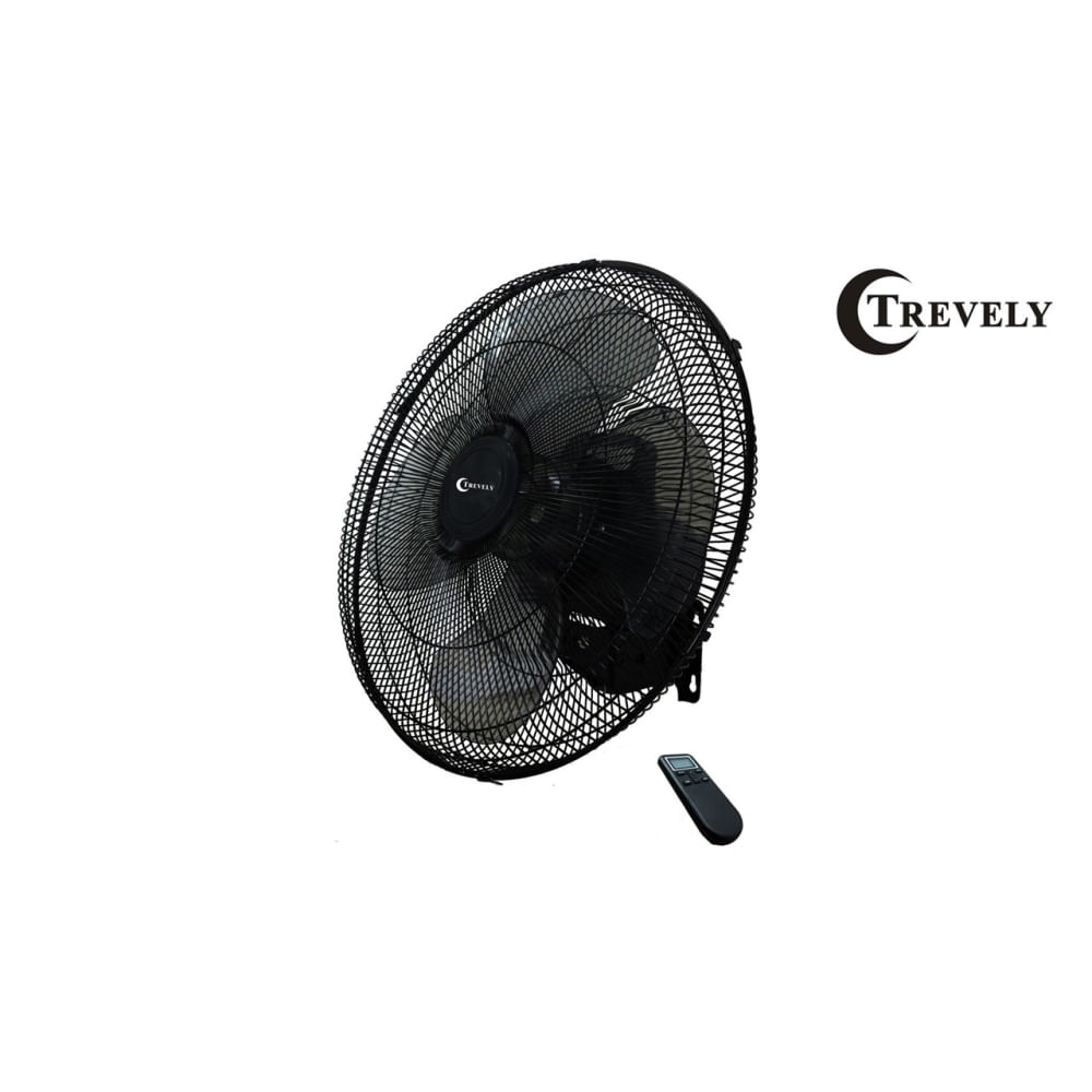 Ventilador de pared 20"" TREVELY VT-204 -control remoto - 135W