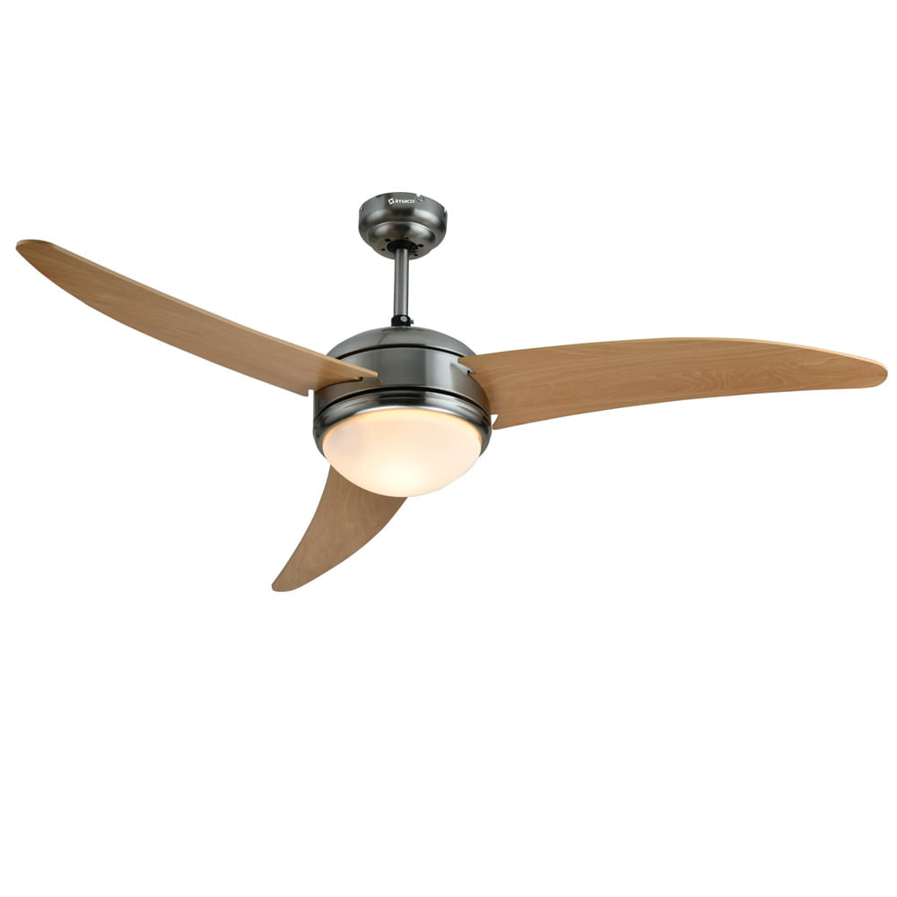 Ventilador De Techo Decorativo Imaco 52"" Cf5260ac 3 Velocidades