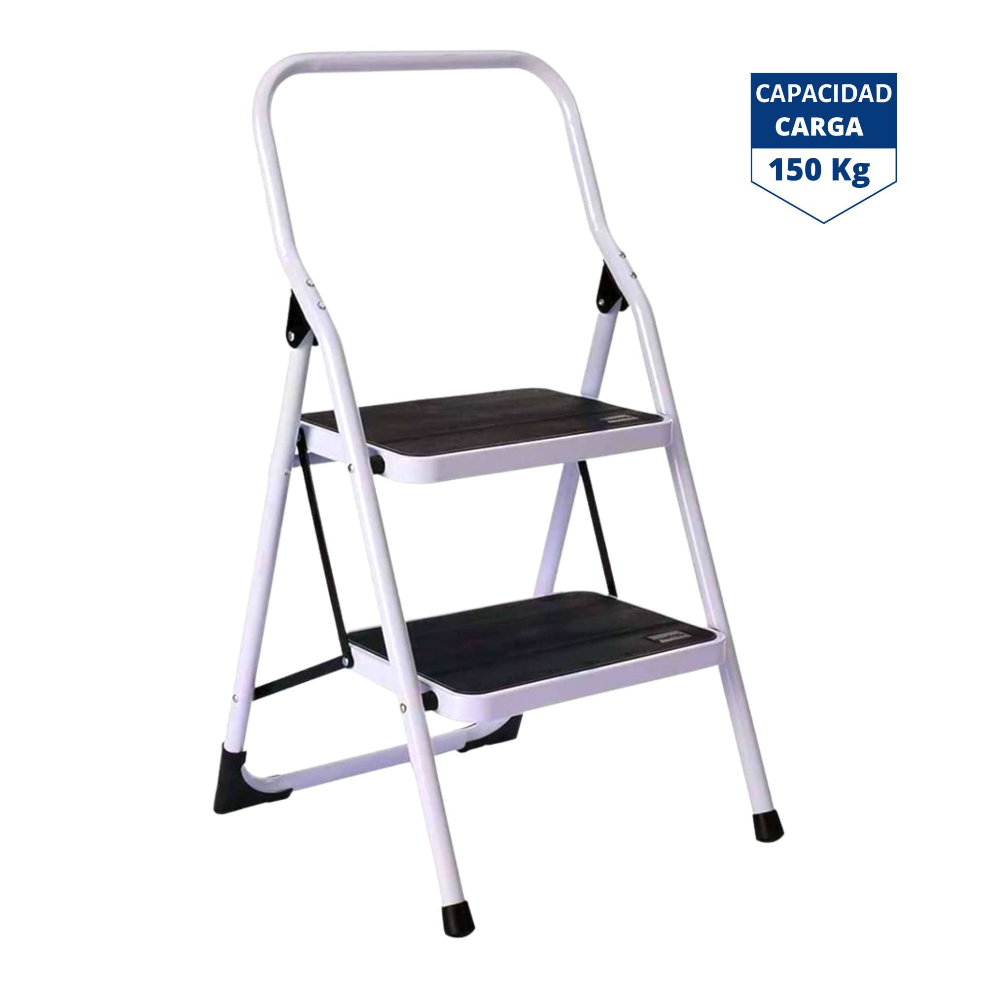Escalera plegable 2 peldaños 150 kg, Pretul