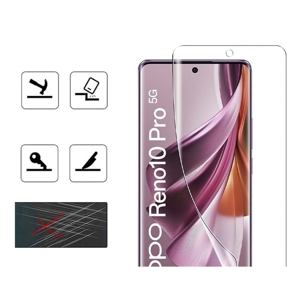 Mica de Vidrio UV para Oppo reno 10 - Promart