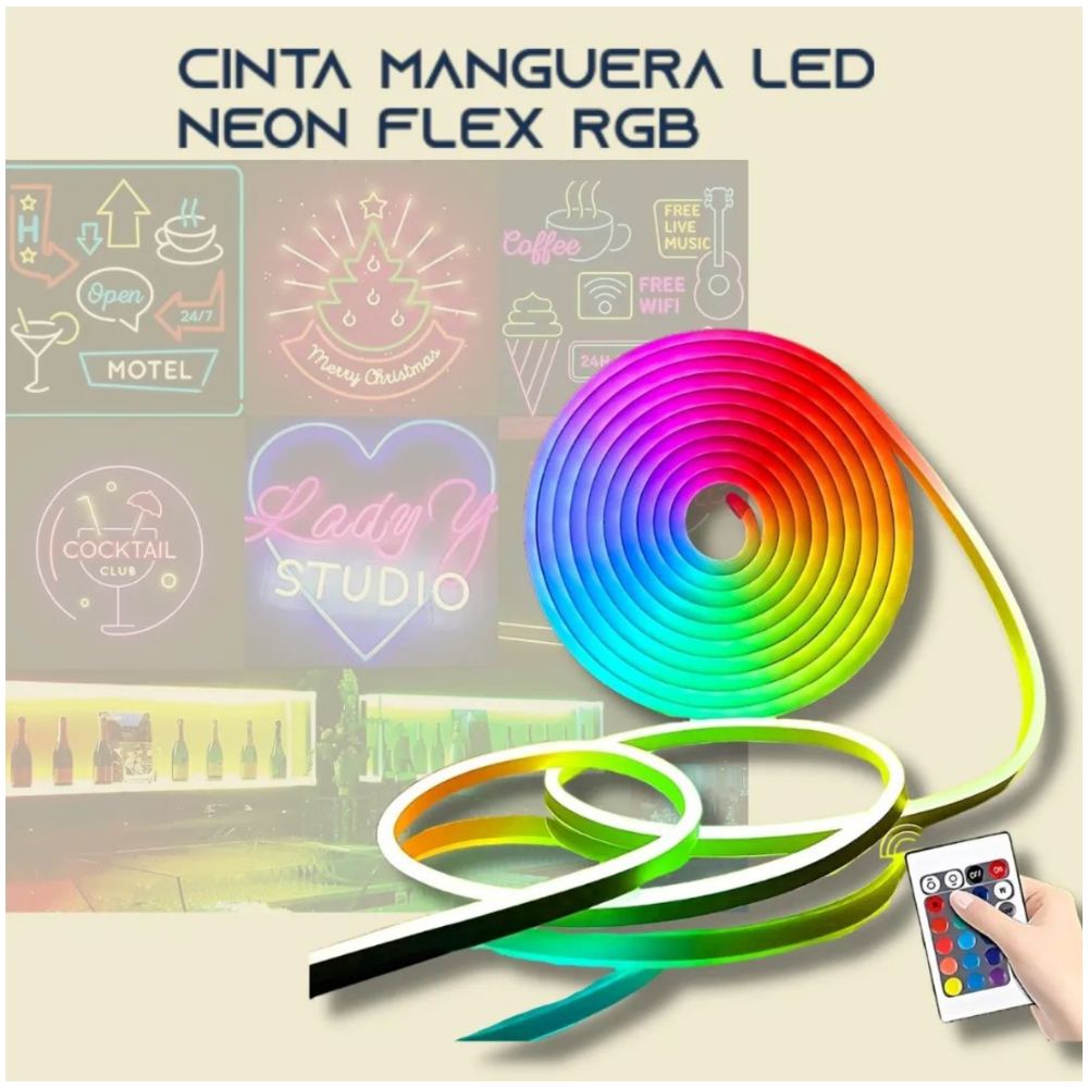 Cinta  Neón Led  RGB Navidad  PREMIUM