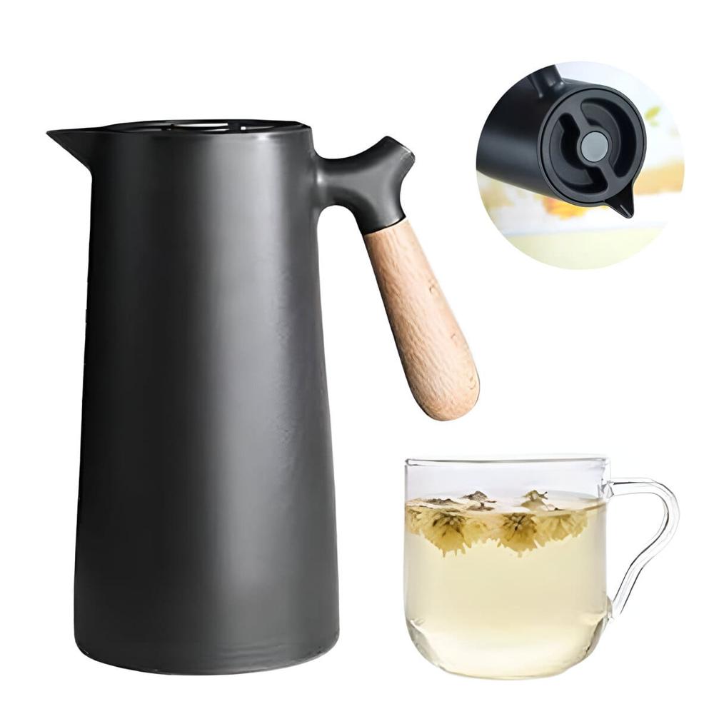 Jarra Termo Estilo Minimalista de 1 Litro Negro 77NE01
