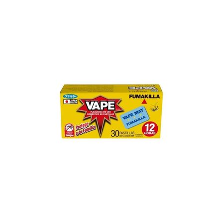 Repelente Vape Pastilla Caja x 30pz Repelente Vape Pastilla Caja x 30pz