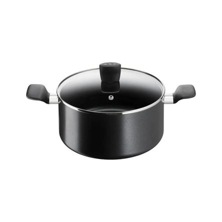 Olla con Tapa 24 cm T-fal Super Cook Olla con Tapa 24 cm T-fal Super Cook