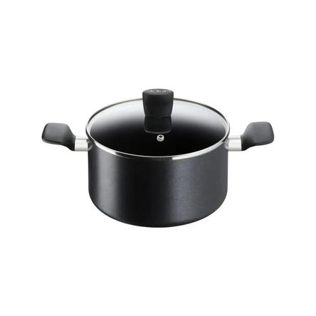 Olla con Tapa 22 cm T-fal Super Cook Olla con Tapa 22 cm T-fal Super Cook