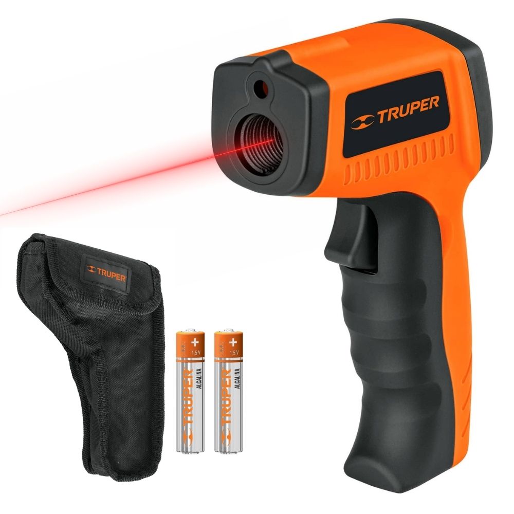 Medidor de Temperatura láser infrarrojo de -50°C a 500°C Truper
