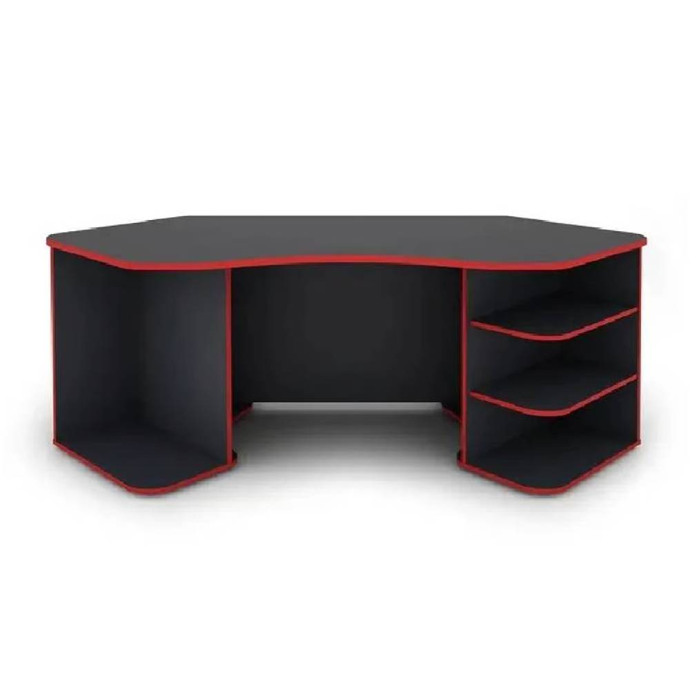 ESCRITORIO NACION MUEBLES GAMER TRAXEX COLOR NEGRO