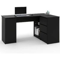 ESCRITORIO NACION MUEBLES ALEJANDRO COLOR NEGRO