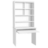 ESCRITORIO NACION MUEBLES LUCIANA COLOR BLANCO