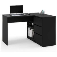 ESCRITORIO NACION MUEBLES ESTEBAN COLOR NEGRO