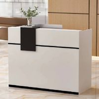 ESCRITORIO NACION MUEBLES COUNTER PARA OFICINA RICHI COLOR BLANCO