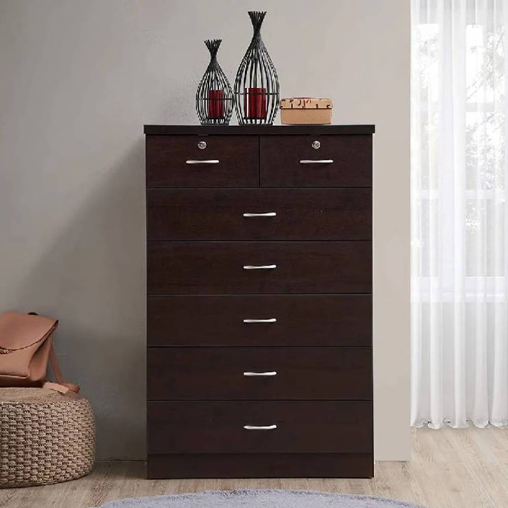 COMODA NACION MUEBLES MARTIN COLOR NEGRO NM