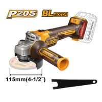 Amoladora Angular Brushless Ingco 20V 115MM CAGLI21154