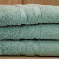 Toalla De Baño 140 X 75 Multitoallas Verde De 650 Gr