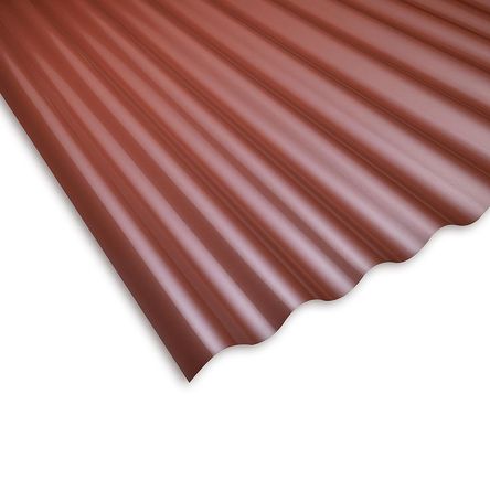 Techo Pp Rojo Liviano 3.00x1.10m Techito Techo Pp Rojo Liviano 3.00x1.10m Techito