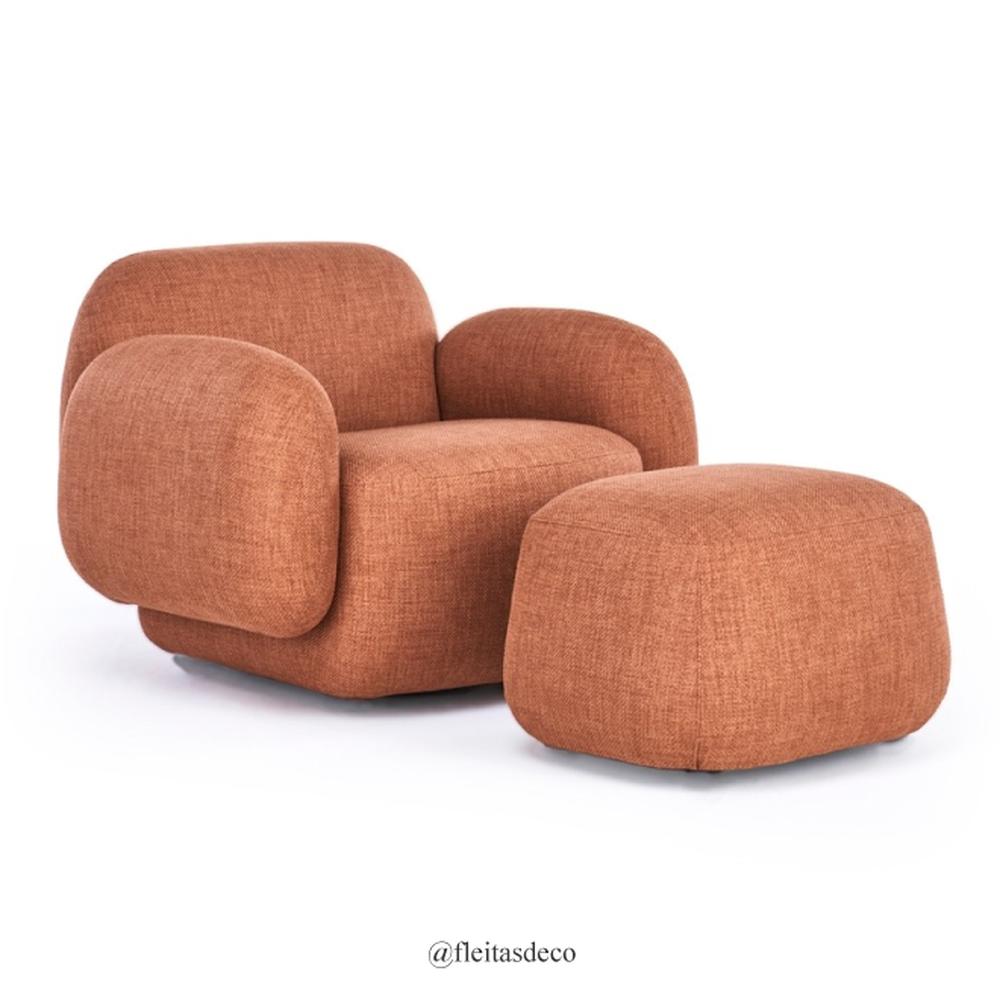 Poltrona Gloria Y Puff Gloria