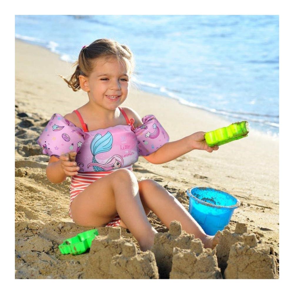 Chaleco Flotador con Brazeros Sirenita