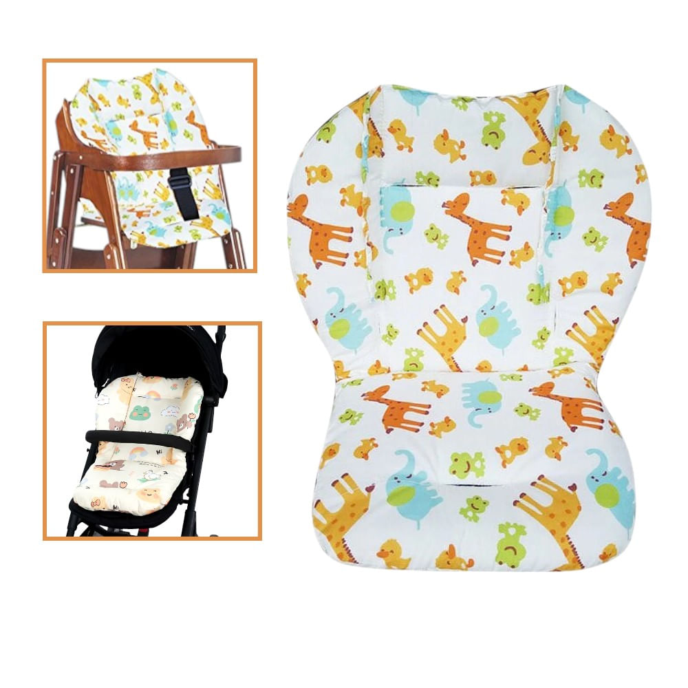 Cojin Asiento Suave para  Coche de Bebé Diseño Elefante