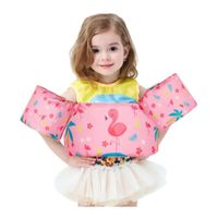 Chaleco Flotador con Brazeros Flamingo Rosadito