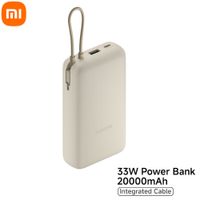 Power Bank Xiaomi 20000mAh 33W Fast Charger - Blanco