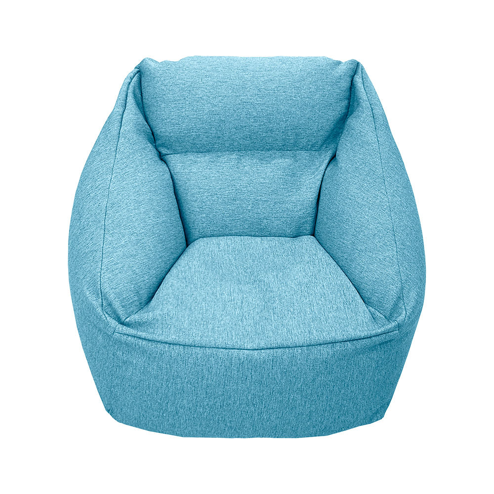 Puff Tipo Silla con Relleno de Poliestireno y Funda Interior - Promart