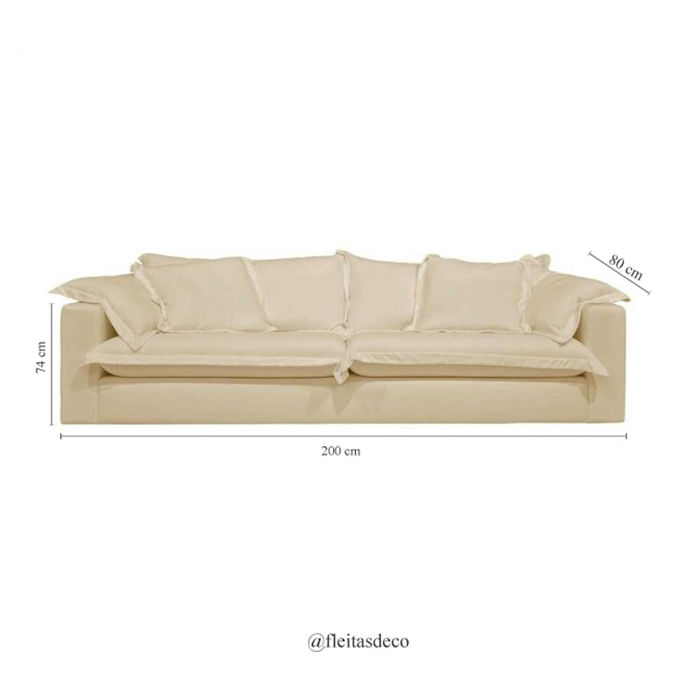 Sofá Nona De 3 Cuerpos