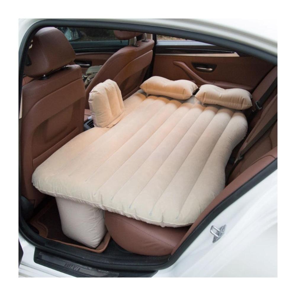 Colchon Inflable para Vehiculos Camping Beige