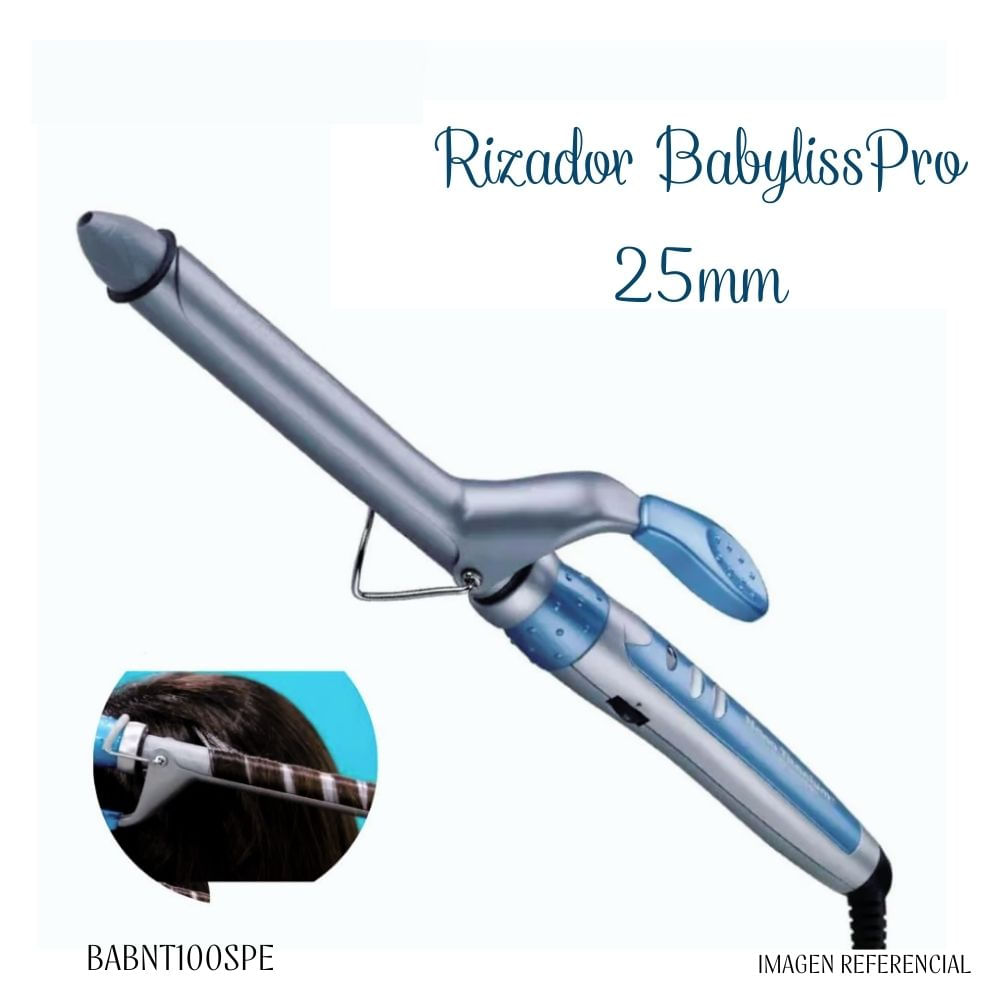 Rizador de Cabello Babyliss Pro Nano Titanium 25 mm BABNT100SPE