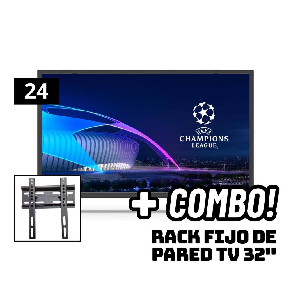 Televisor INNOS 24 Smart TV ANDROID TV HD LED S2401KU + RACK FIJO