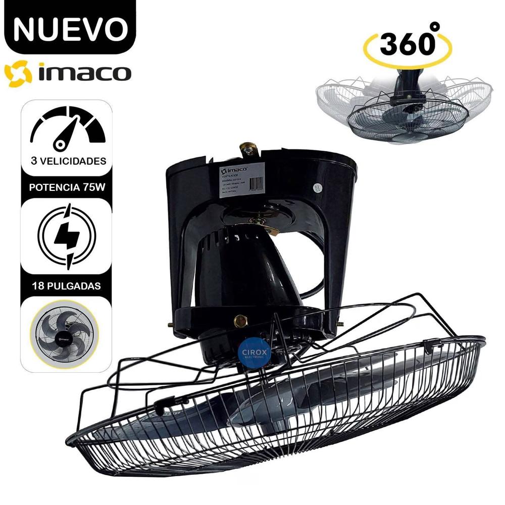 Ventilador de techo IMACO OCF7919 Orbital 75 Watts