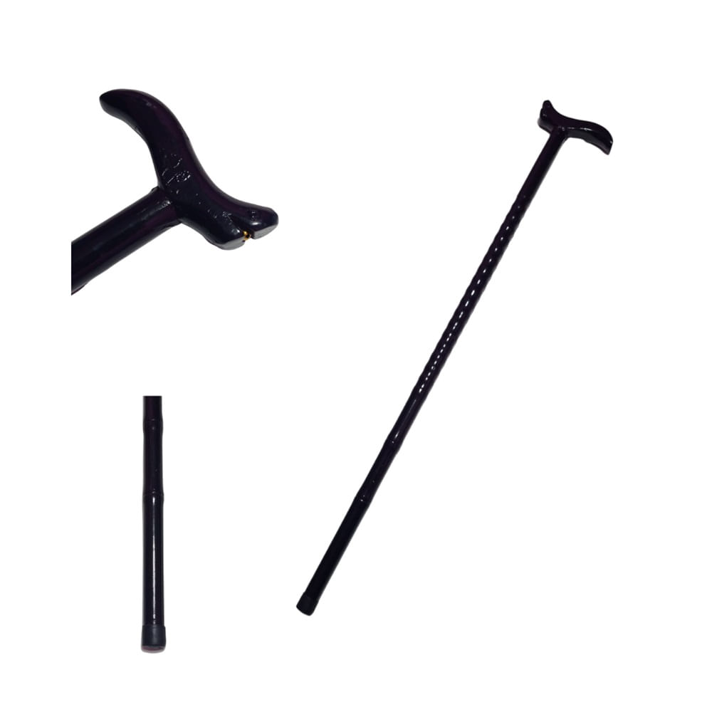 Bastón Madera- Grueso Para Caminar 90 cm