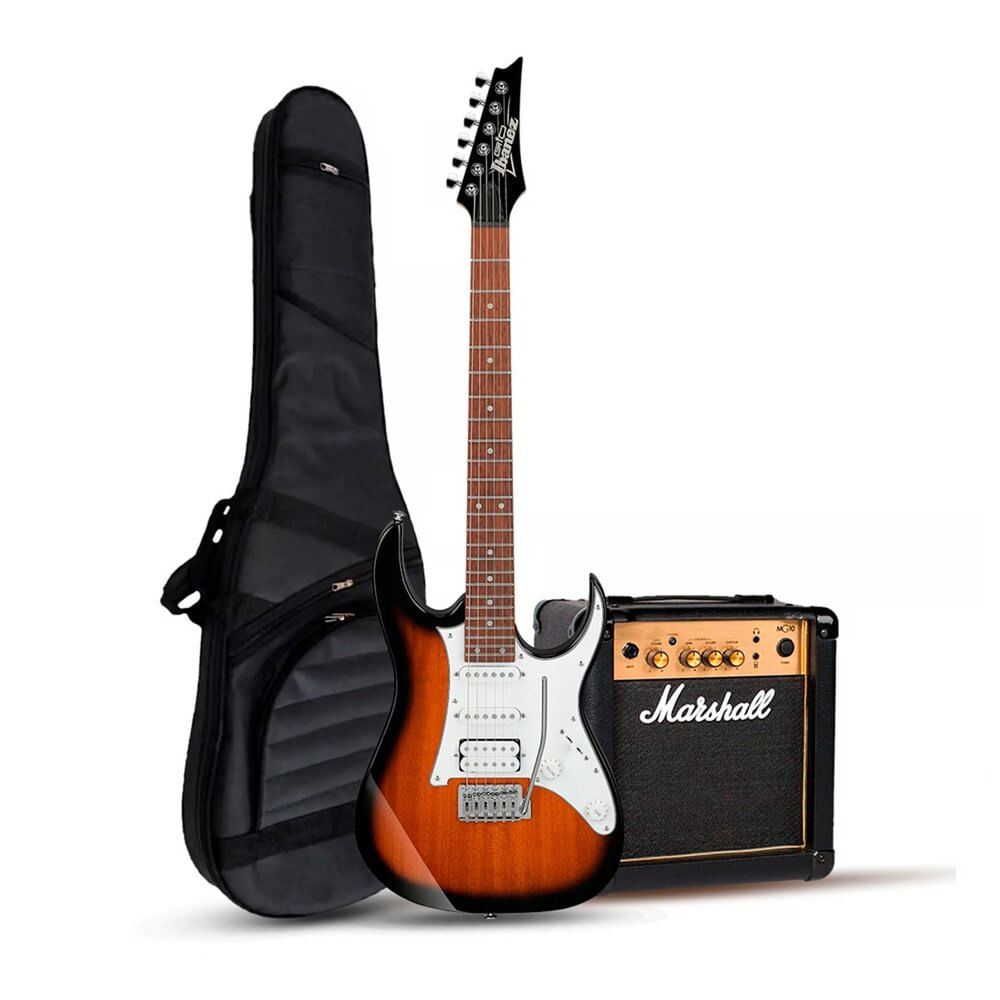 Gio GRG140 Sunburst - Marshall 10w