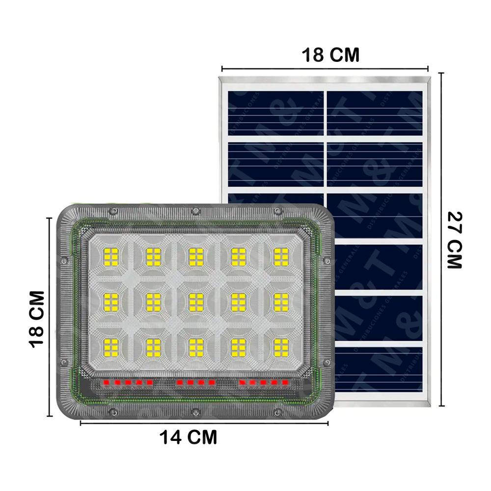 REFLECTOR LED SOLAR BOSSNEY BS-L3536 50W PANEL SOLAR
