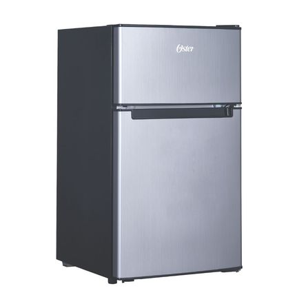 Frigobar Oster OS-PMBME287SS 2 Puertas 86L Silver