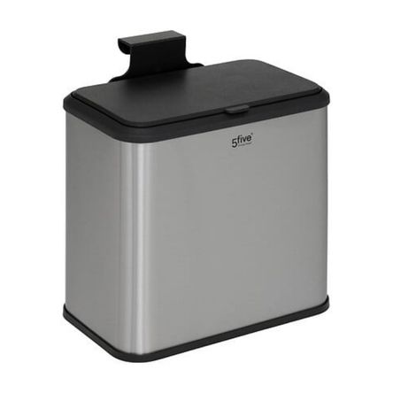Tacho de Cocina Gabinete Acero Inoxidable 5L Plata