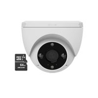 Cámara de seguridad exterior H4 2K Lente 360° + Micro SD 64GB - Ezviz