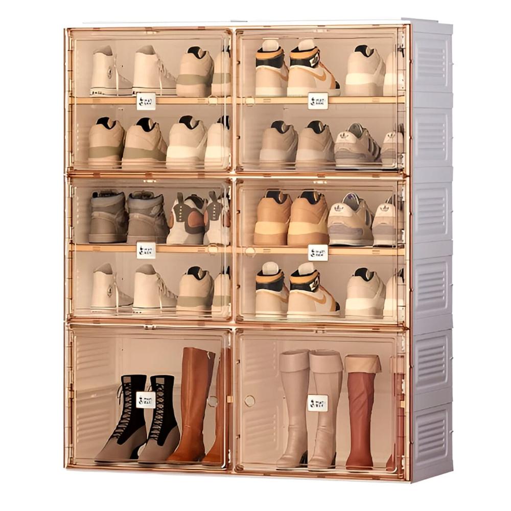 Zapatero plegable premium 4+1 pisos 104 cm