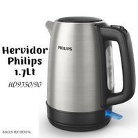Hervidor de Acero Inox. Philips 1.7Lt - HD9350-90