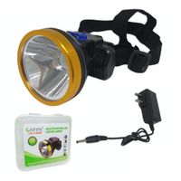 Linterna Frontal Recargable Led 5w Multifuncional Cafini CN-L7306B