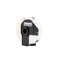 Cinta Brother DK-1201 Negro sobre Blanco