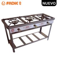 Cocina Semi Industrial Fadic 3 Hornillas N 3 FSI03-23