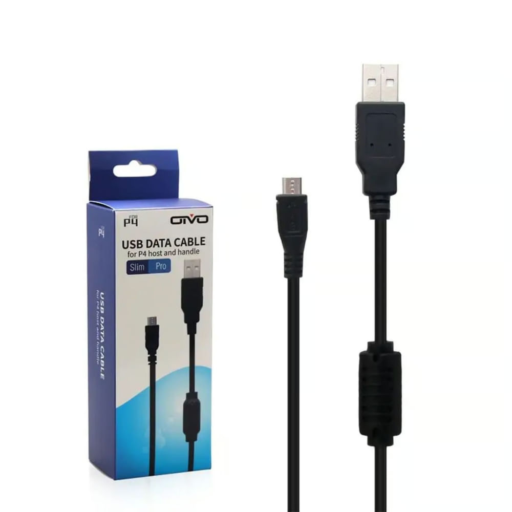 Cable Para Cargar Mando Ps4 De 3 Metros Carga Rápida