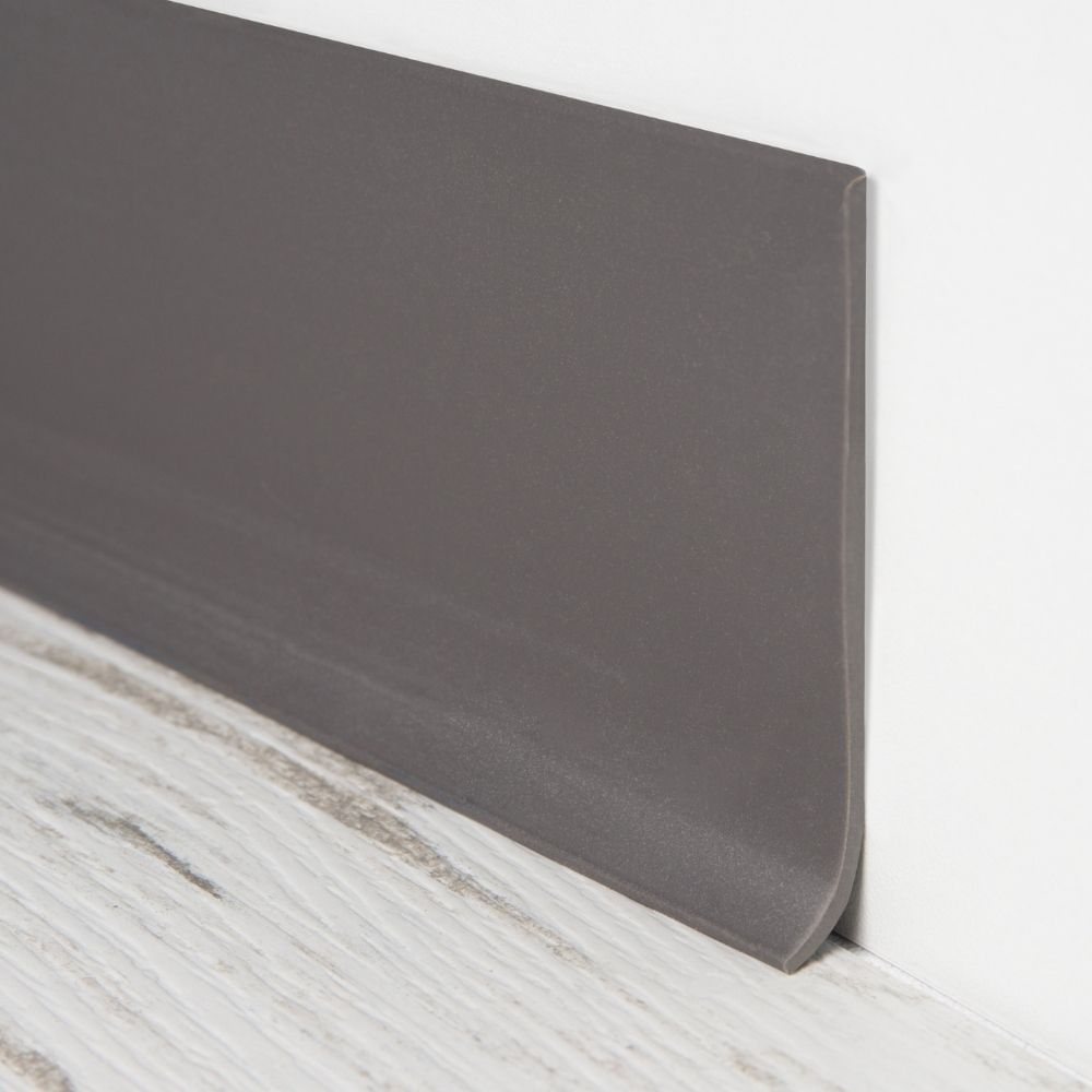 Zócalo PVC Pisopak Gris Mate de 3 Zócalo PVC Pisopak Gris Mate de 3