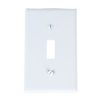 Placa simple p/interruptor de baquelita BL Leviton