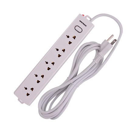 Extensión 5 tomas universal tierra 3 metros Werken