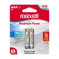 Pilas Pack x 2 AAA Maxell