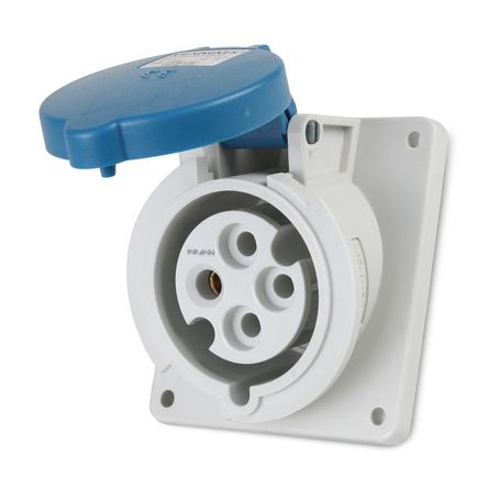 Toma para empotrar IP44 3P+Tierra 32A 415V Mennekes Toma para empotrar IP44 3P+Tierra 32A 415V Mennekes