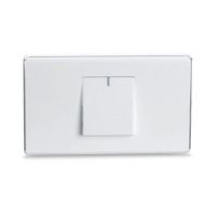 Interruptor Simple Poliuretano Orange Modelo Deco Blanco