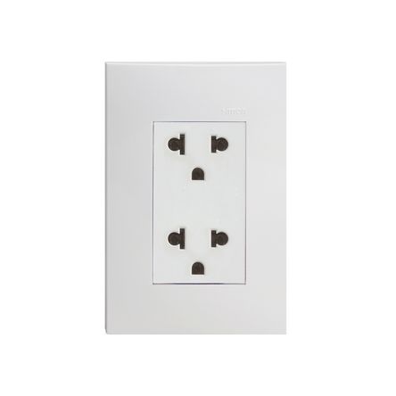 Tomacorriente Universal Duplex Simon S25 Tomacorriente Universal Duplex Simon S25
